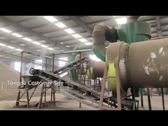 Grânulo dobro do adubo orgânico do granulador 20TPH do adubo do rolo NPK que faz a máquina