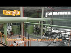 Linha de produção de fertilizantes compostos