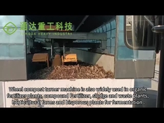 Turner de compostagem de rodas pequenas