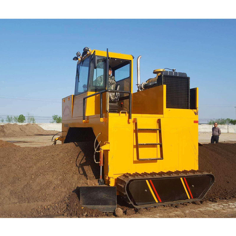 500-700 tipo de Turner Fermentation Compost Equipment Crawler do Windrow de M3/H