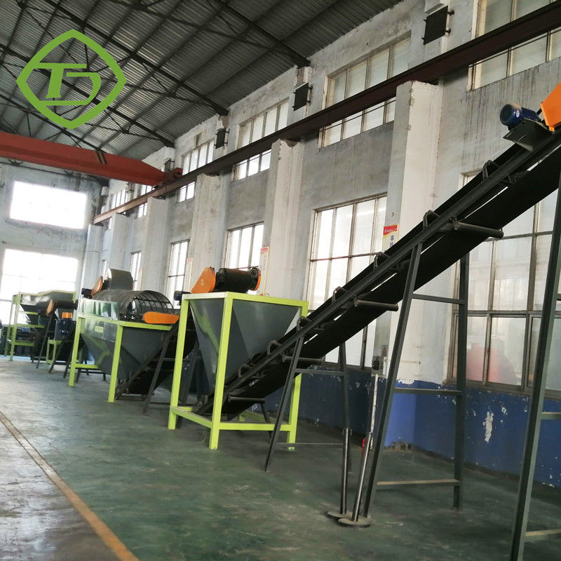 Linha de produção aprovação do adubo 10TPH orgânico do CE de Dung Powder Machine da vaca