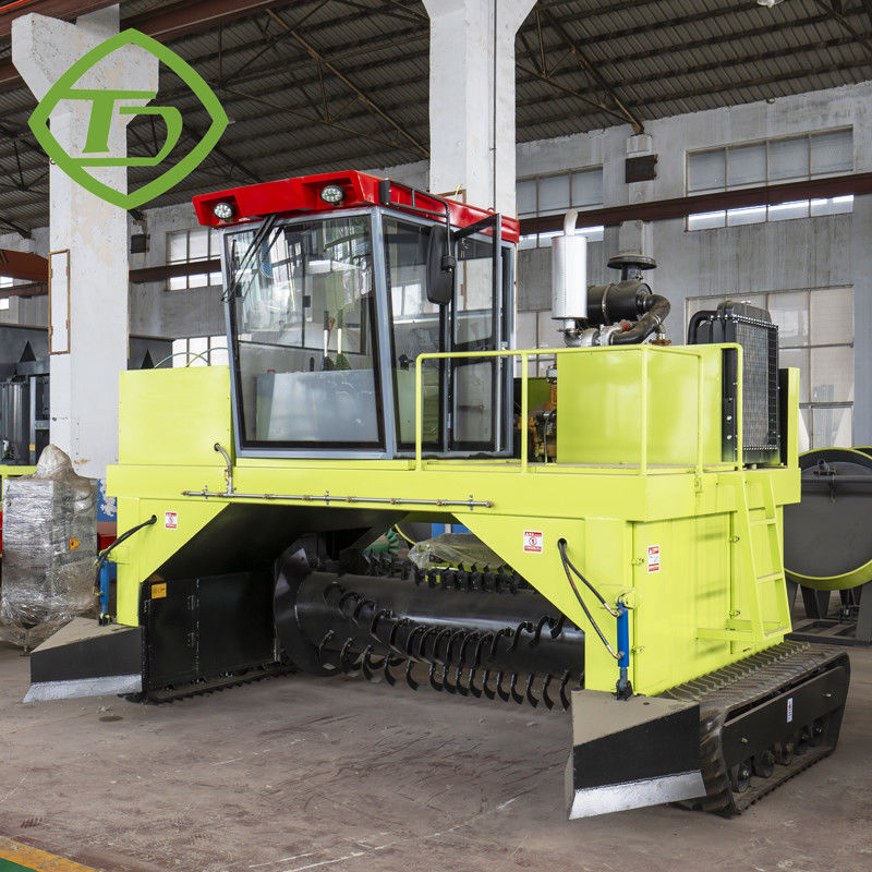Resíduos Orgânicos Compost Turner Compost de Escavação de Resíduos Orgânicos Compost de Esgoto de Frango