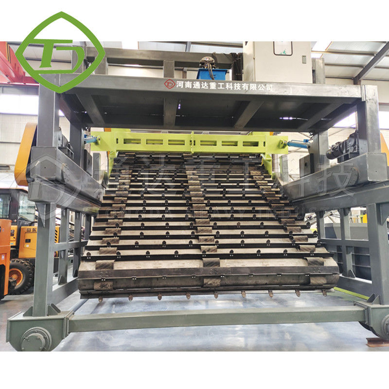 Tipo de Chain Plate Compost Turner Máquina de Compostagem Rápida Resíduos animais orgânicos