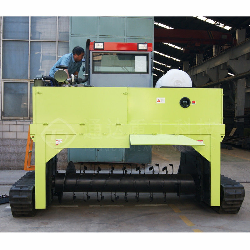 Máquina de transformação automática de composto para estrume orgânico