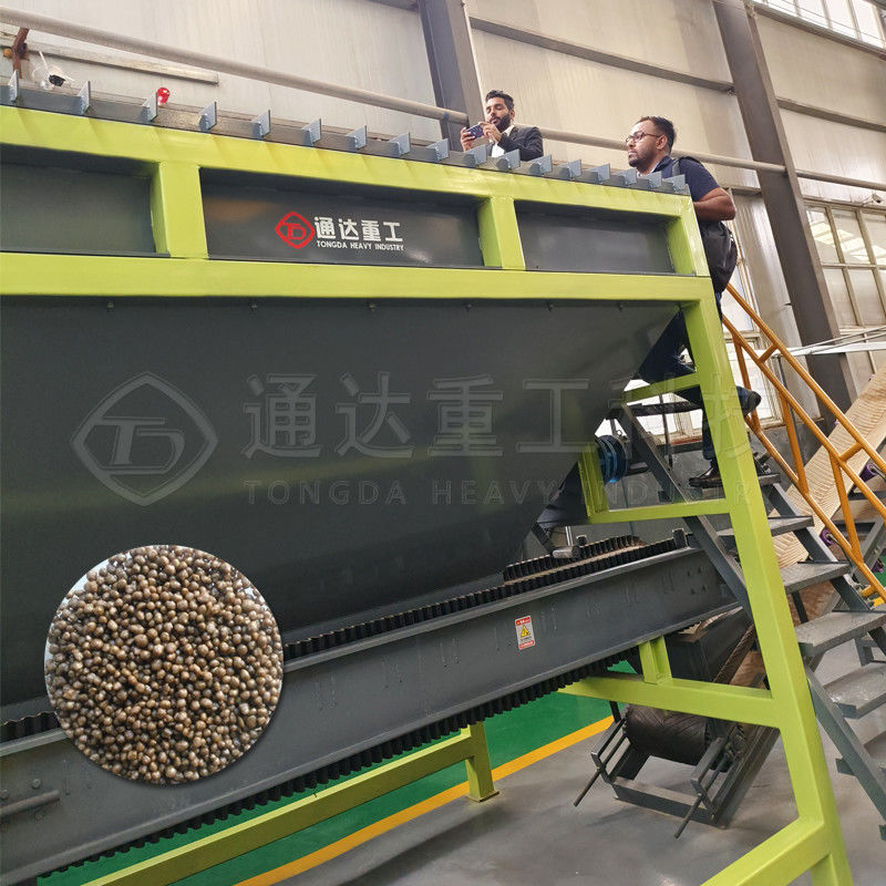 5 a 8 toneladas / h Linha de produção de fertilizantes Fígado Materiais orgânicos