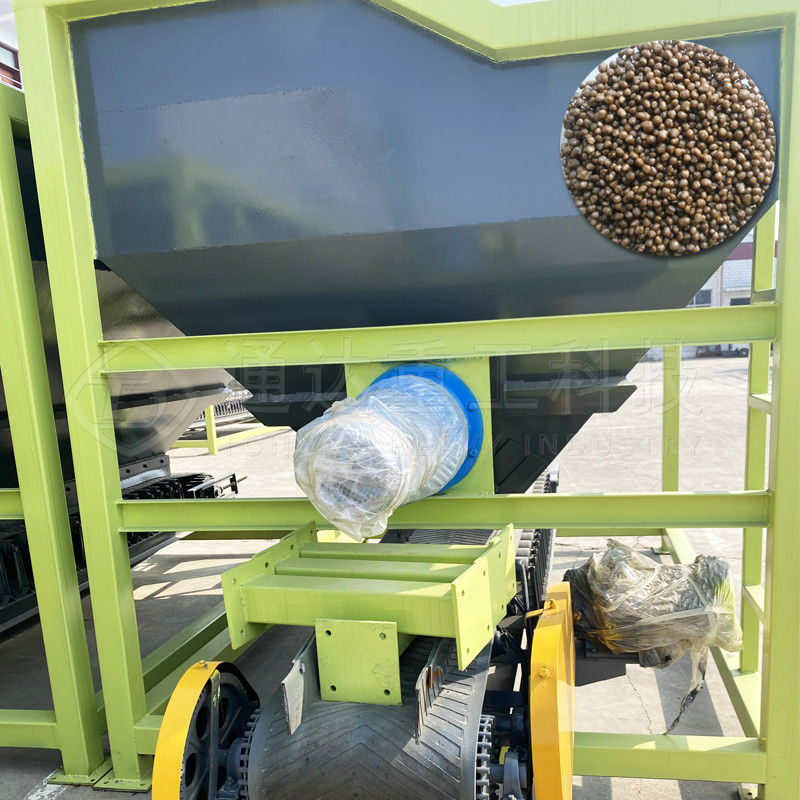 Equipamento de instalação de processamento de fertilizantes orgânicos
