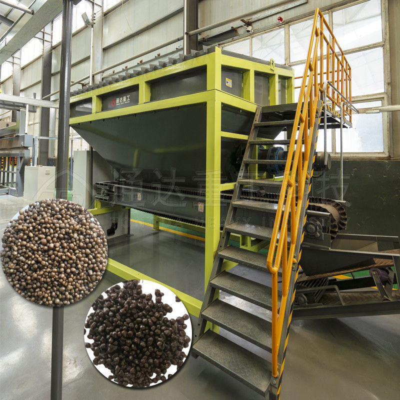 5 a 8 toneladas / h Linha de produção de fertilizantes Fígado Materiais orgânicos