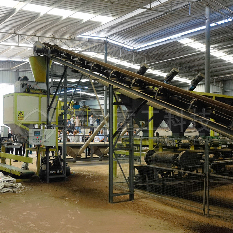 Produção Anual de 4500.000 toneladas Máquina de Fabricação de Fertilizantes Linha de Produção de Granuladores de Fertilizantes