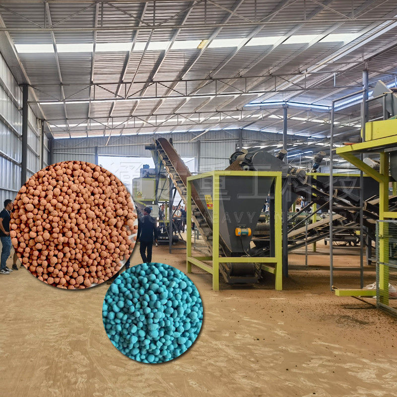 Máquina de compostagem personalizada para resíduos de estrume de frango para linha de produção de fertilizantes orgânicos