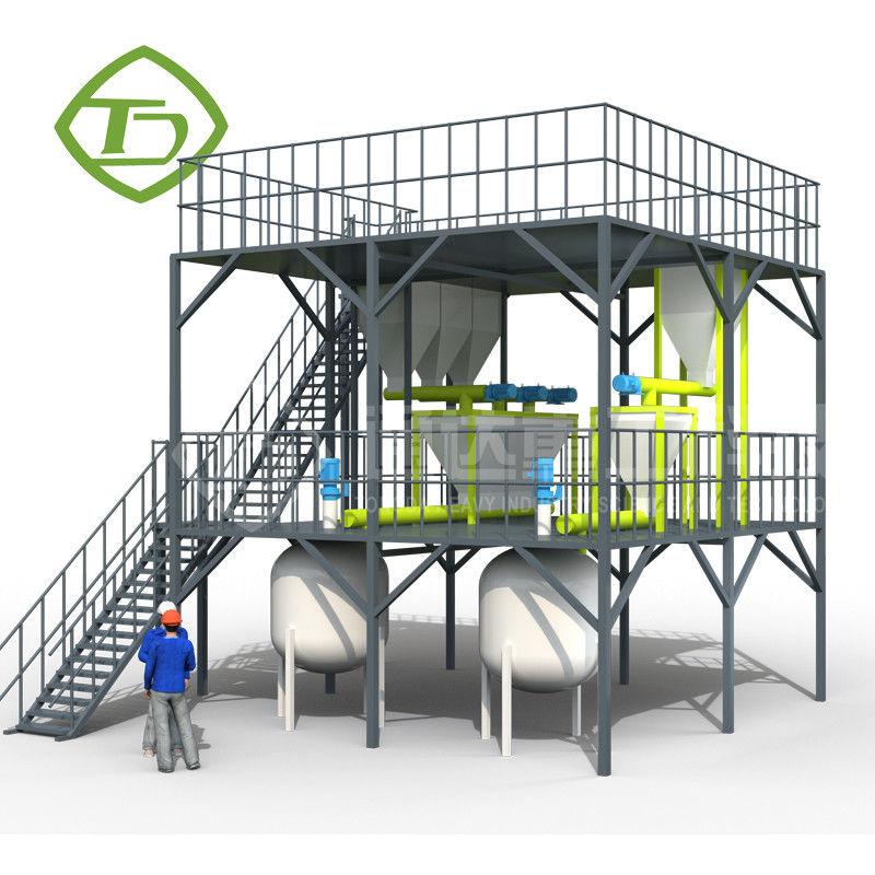 Máquina de produção de fertilizantes orgânicos líquidos de biomassa Línea de produção de fertilizantes solúveis em água de ácido húmico