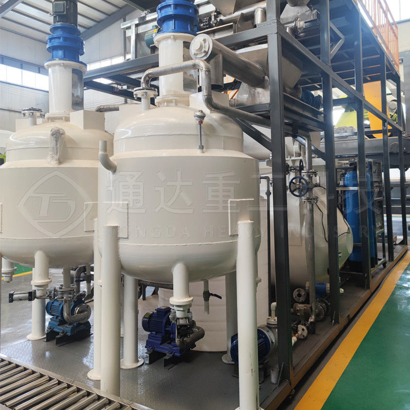 Máquina de fertilizantes líquidos de 3 a 5 toneladas por hora Linha de produção de fertilizantes solúveis em água