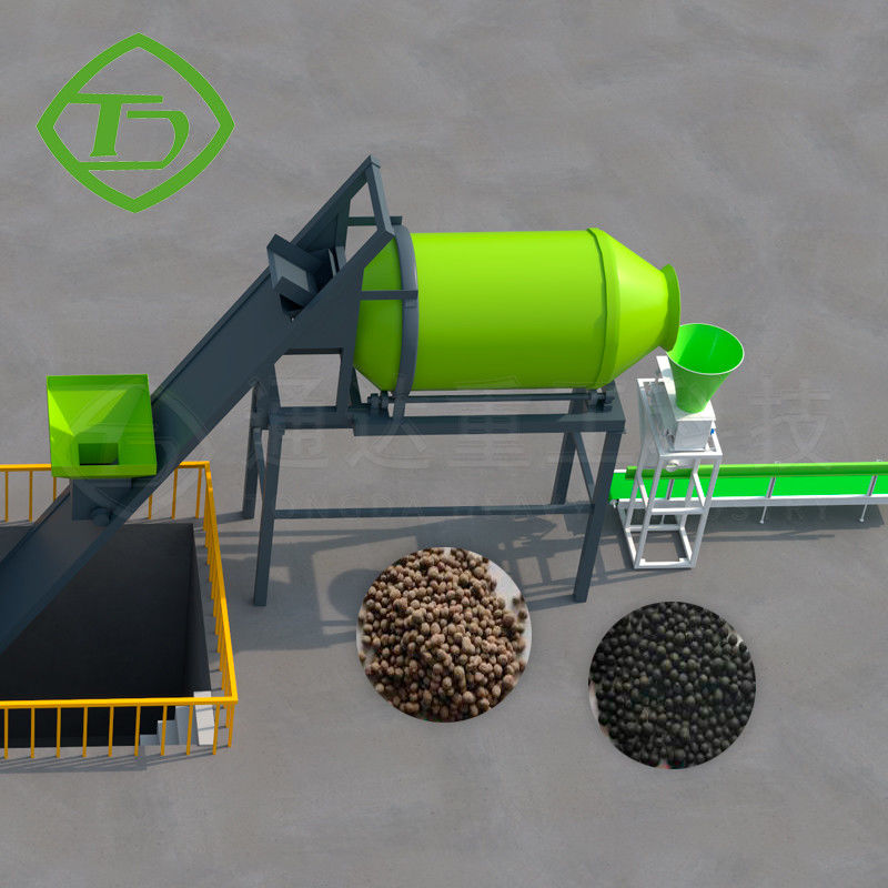 Máquina de mistura de fertilizantes Bb de maior eficiência 10 t/h NPK