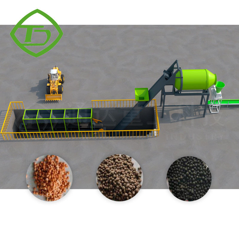 Máquina de mistura de fertilizantes BB Npk