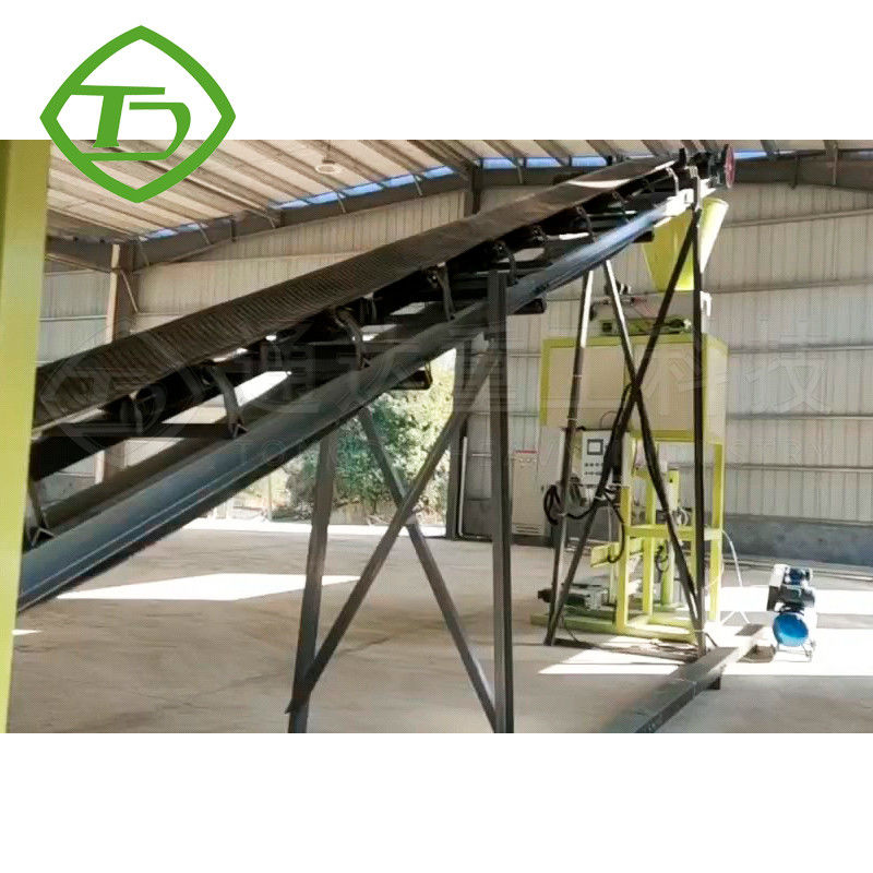 Cinturão transportador industrial Cinturão transportador móvel Fertilizante orgânico Cinturão transportador Equipamento