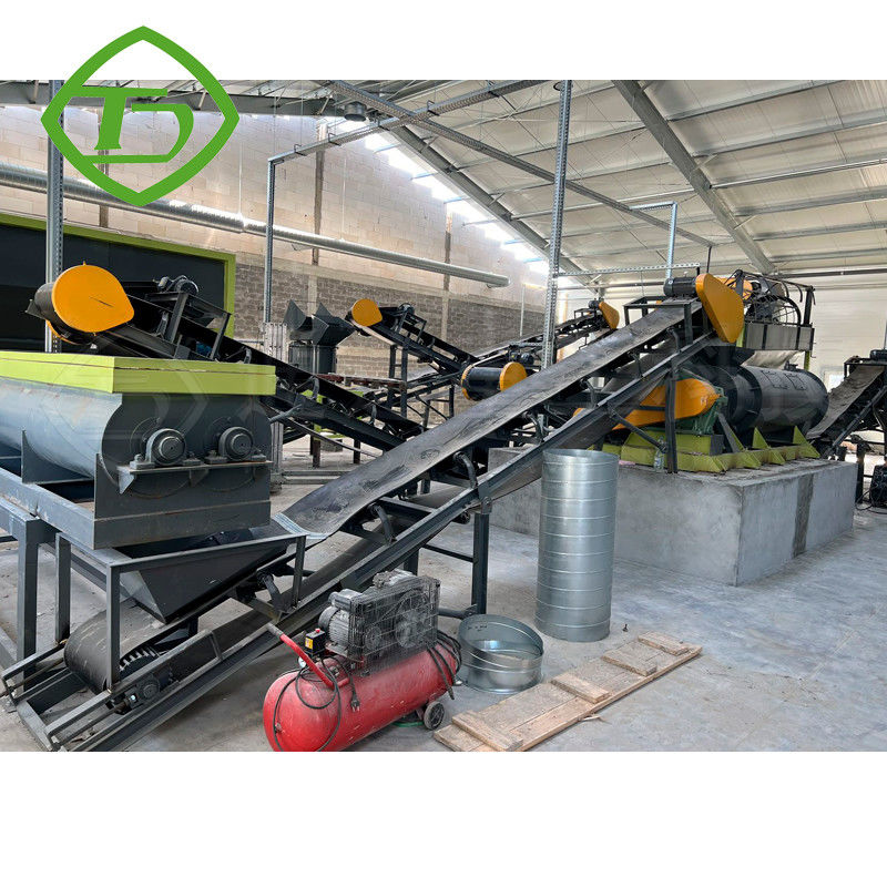 Dimensão de personalização Cinturão transportador móvel para equipamentos de fertilizantes orgânicos