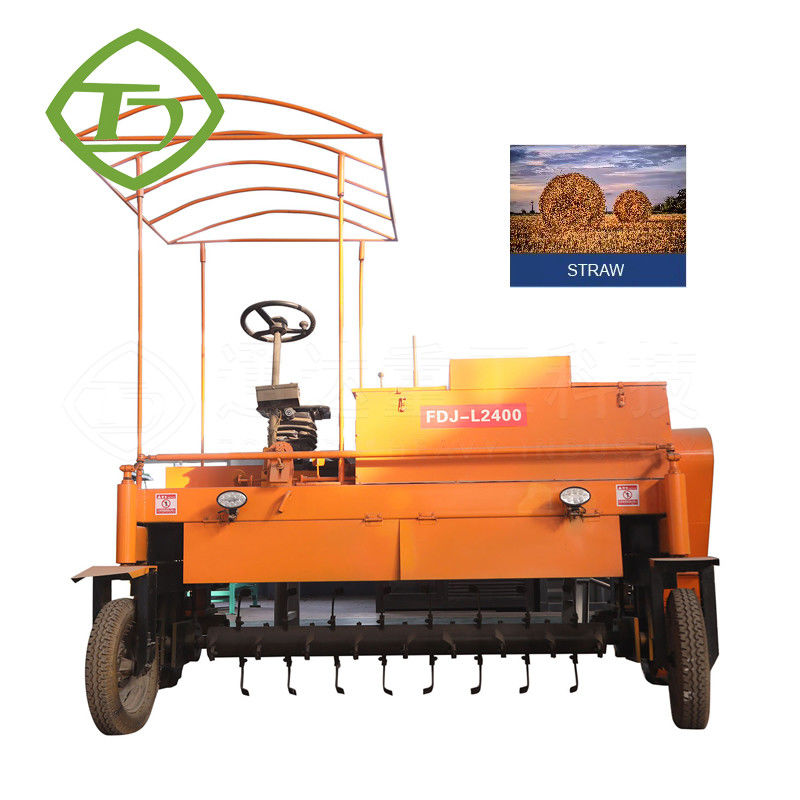 Reciclagem de resíduos orgânicos Turner de composto para o transporte de fertilizantes Turner de composto para resíduos orgânicos