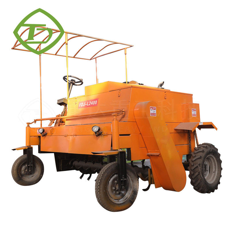 Reciclagem de resíduos orgânicos Turner de composto para o transporte de fertilizantes Turner de composto para resíduos orgânicos